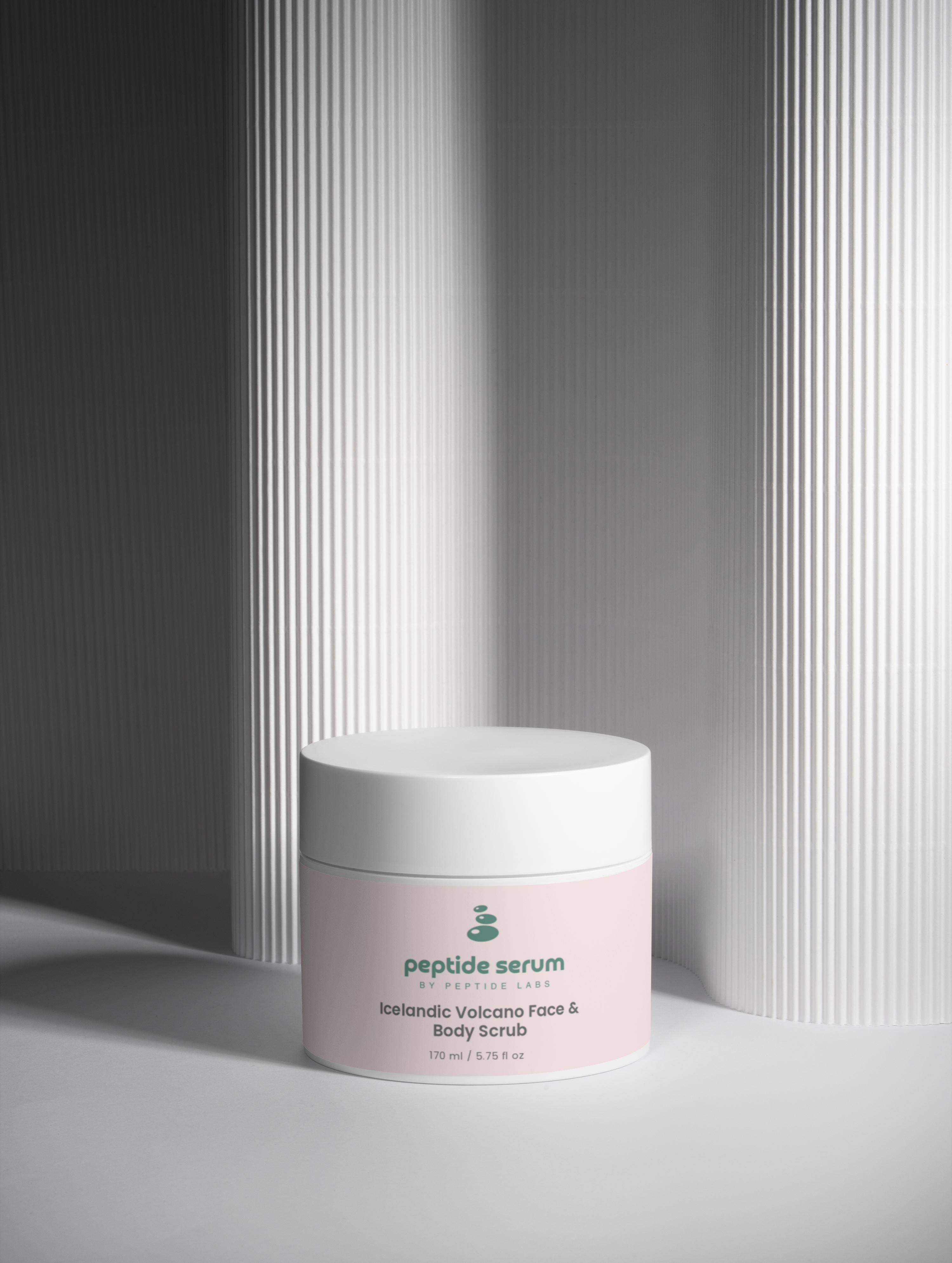 Body and Face Scrub – exfoliation with volcanic sand for glow, smooth skin & deep cleansing