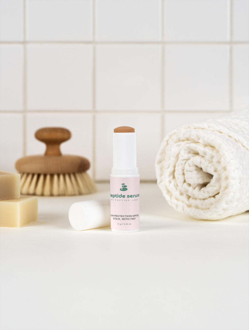 Sun Protection SPF 50 Stick – tinted mineral protection for the face