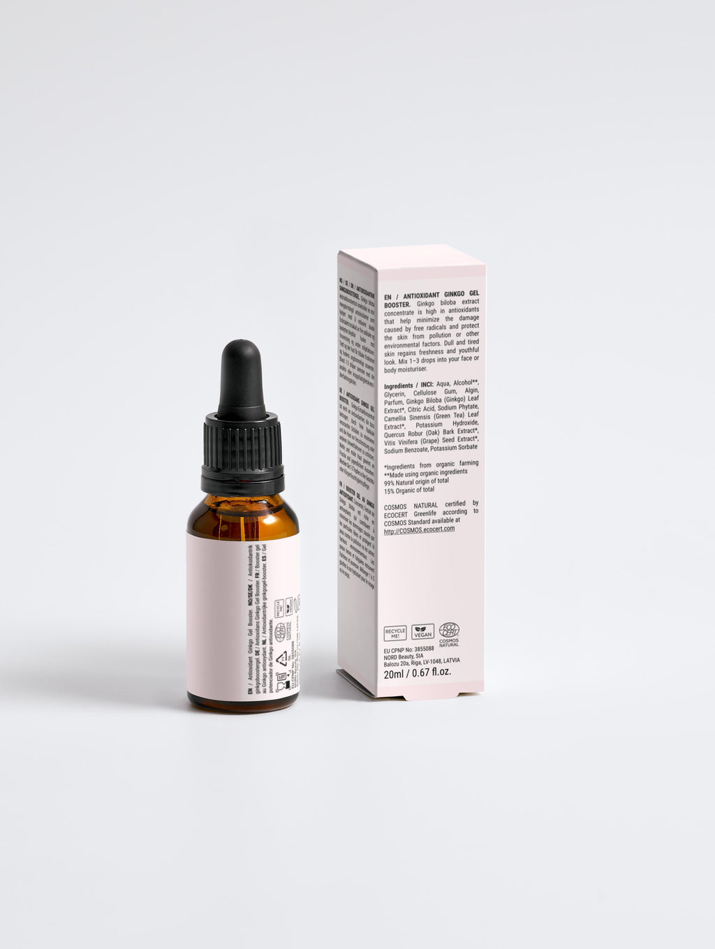 Ginkgo Biloba Booster – Antioxidant Concentrate for Tired & Stressed Skin
